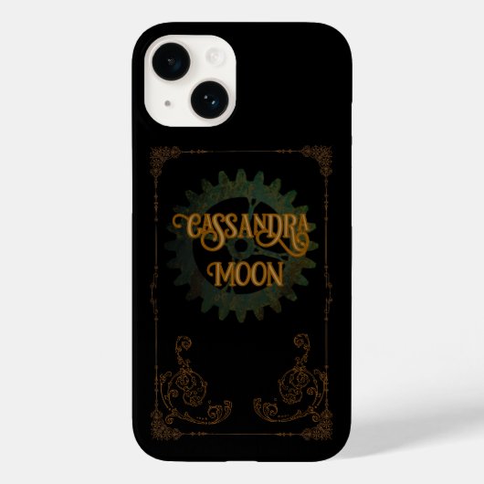 Steampunk Antiek gepersonaliseerd Case-Mate iPhone Case (Achterkant)