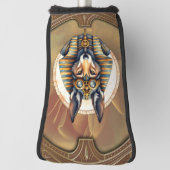Steampunk Anubis Fox Portrait Golfheadcover (Draai 90)