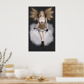 Steampunk Aphrodite Poster (Keuken)