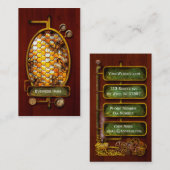 Steampunk - Apiary - De korf Visitekaartje (Voorkant / Achterkant)