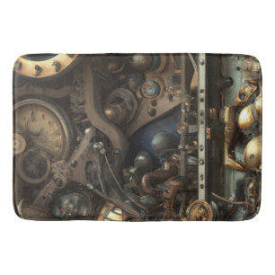 Steampunk Art Bath Mat