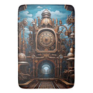 Steampunk Art Bath Mat