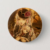 Steampunk Art Button (Voorkant)
