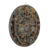 Steampunk Art Dartboard Dartbord (Voorkant Links)