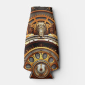 Steampunk Art-flessenkoeler Flesjeskoeler (Voorkant)