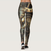 Steampunk Art Leggings (Achterkant)