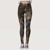 Steampunk Art Leggings (Voorkant)