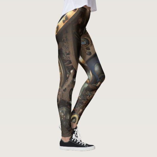 Steampunk Art Leggings (Rechts)