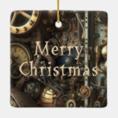 Steampunk Art Ornament (Achterkant)