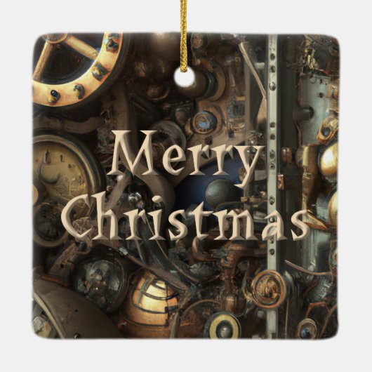 Steampunk Art Ornament (Achterkant)