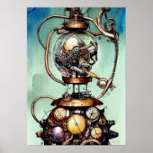 Steampunk Art Poster (Voorkant)