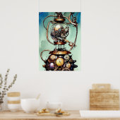 Steampunk Art Poster (Keuken)