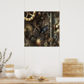Steampunk Art Poster (Keuken)
