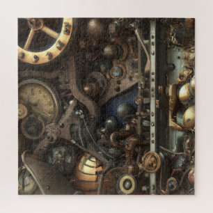 Steampunk Art Puzzle Legpuzzel