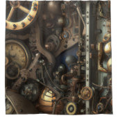 Steampunk Art Shower Curtain Douchegordijn (Voorkant)