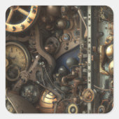 Steampunk Art Stickers (Voorkant)