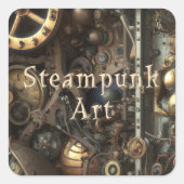 Steampunk Art Stickers (Voorkant)