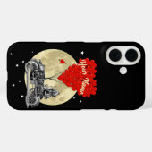 Steampunk auto en liefde hart Case-Mate iPhone case (Achterkant (horizontaal))