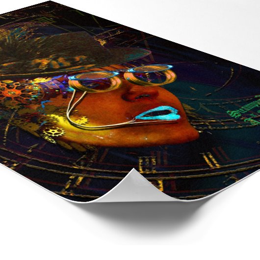 Steampunk Automachina Poster (Hoek)