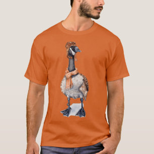 Steampunk Aviator Canada Goose T-shirt