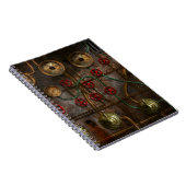 Steampunk - Baangedrag Notitieboek (Rechterzijde)