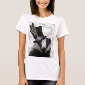 Steampunk Badger in Top Hat (Voorkant)