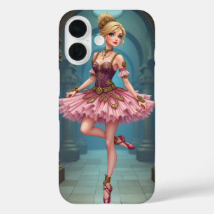 Steampunk Ballerina iPhone 16 Hoesje