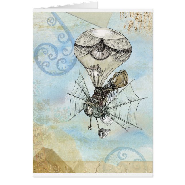 steampunk ballon (Voorkant)