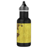 Steampunk ballon en tandwielen waterfles  (Rechts)