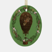 Steampunk-ballon en  Wreater Keramisch Ornament (Rechts)