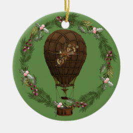 Steampunk-ballon en  Wreater Keramisch Ornament