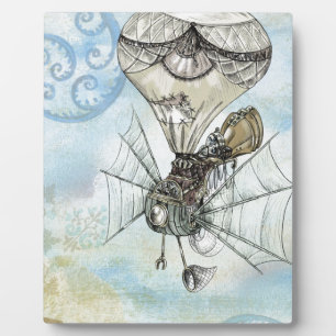 steampunk ballon fotoplaat