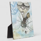 steampunk ballon fotoplaat (Zijkant)