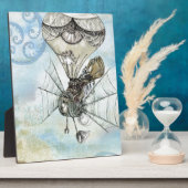 steampunk ballon fotoplaat (Zijkant)