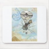steampunk ballon muismat (Voorkant)