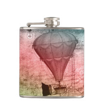 Steampunk Ballon Schets Drinkfles