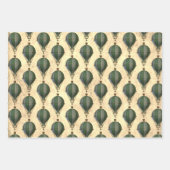 Steampunk-ballon Trio Inpakpapier Vel (Voorkant 3)