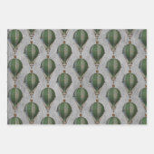 Steampunk-ballon Trio Inpakpapier Vel (Voorkant 2)