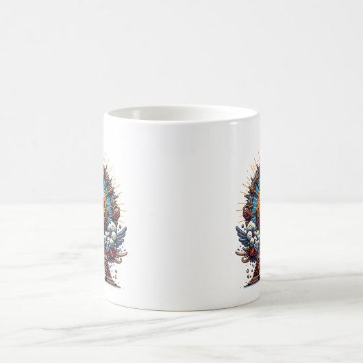 Steampunk Bastille Day Eiffeltoren Koffiemok (Center)