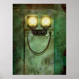 Steampunk - Be Happy Poster