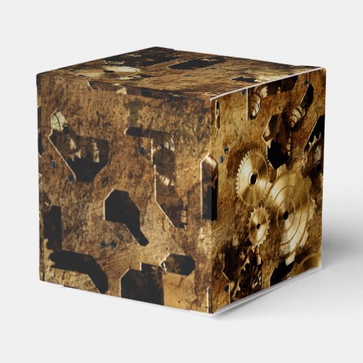 Steampunk Bedankdoosjes (Achterkant)