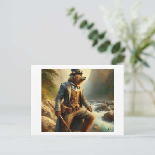 Steampunk Beer, Briefkaart (Staand voorkant)