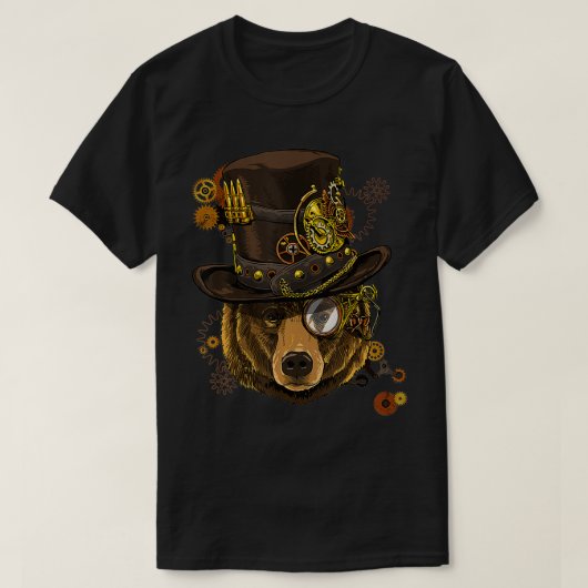 Steampunk Beer Steampunk Lovers voor vrouwen en Ma T-shirt (Design voorkant)
