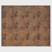 Steampunk-behangpapier Cadeaupapier (Vlak)
