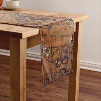 Steampunk-behangpapier Korte Tafelloper