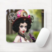 Steampunk Betty Boop Muismat (Met muis)