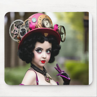 Steampunk Betty Boop Muismat