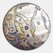 Steampunk bewegende delen Sticker (Voorkant)
