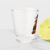 steampunk biker vos shot glas (Links)