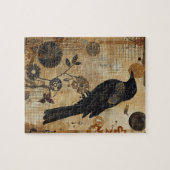 Steampunk Bird Art Small Legpuzzel (Horizontaal)
